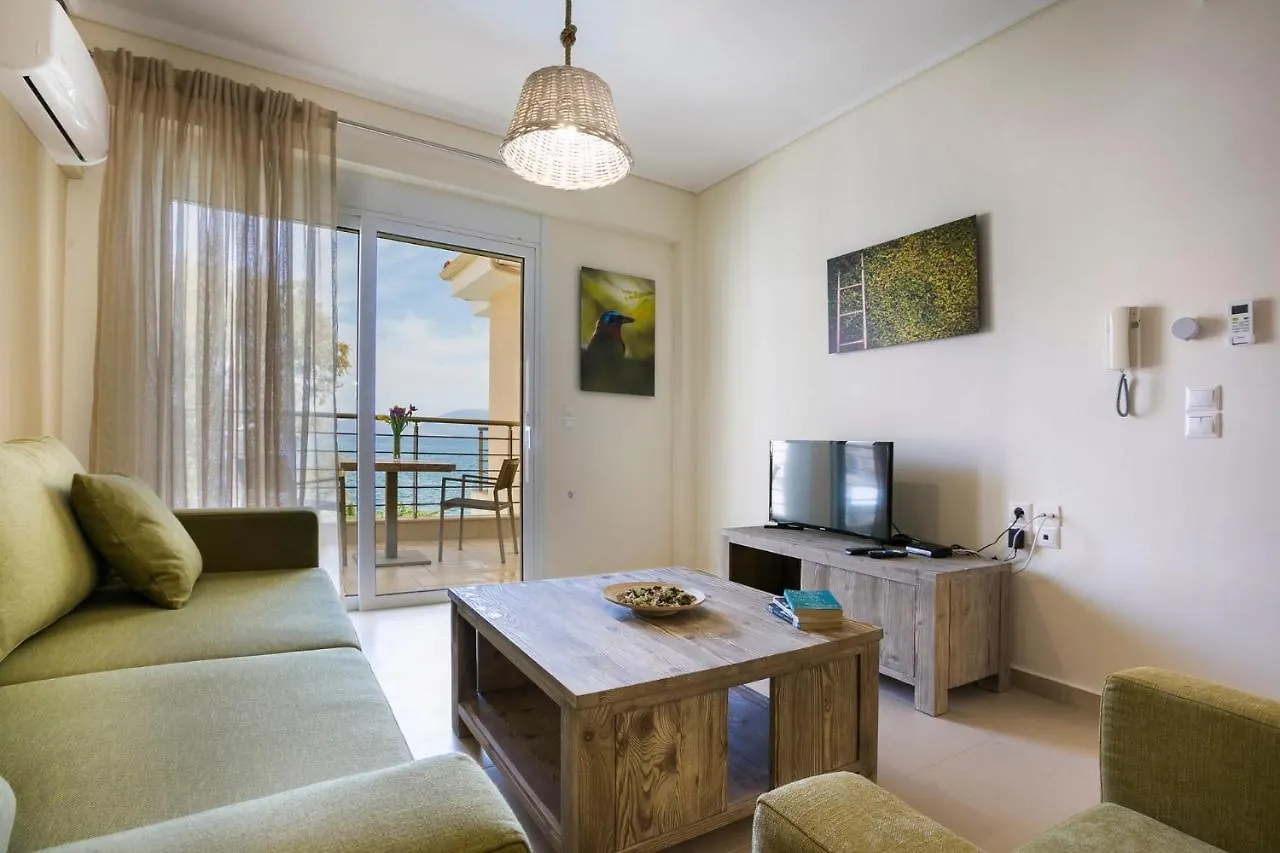 Villa Deluxe Kefalonia Apartment Apartment Leyland 1 Bedroom Pool And Sea View Karavomilos Karavomylos Greece