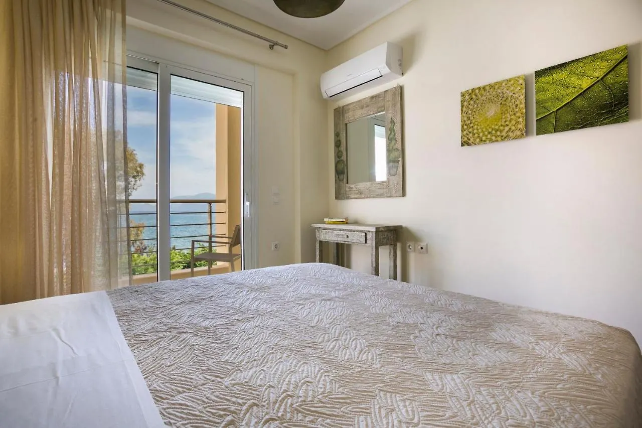 Villa Deluxe Kefalonia Apartment Apartment Leyland 1 Bedroom Pool And Sea View Karavomilos Karavomylos
