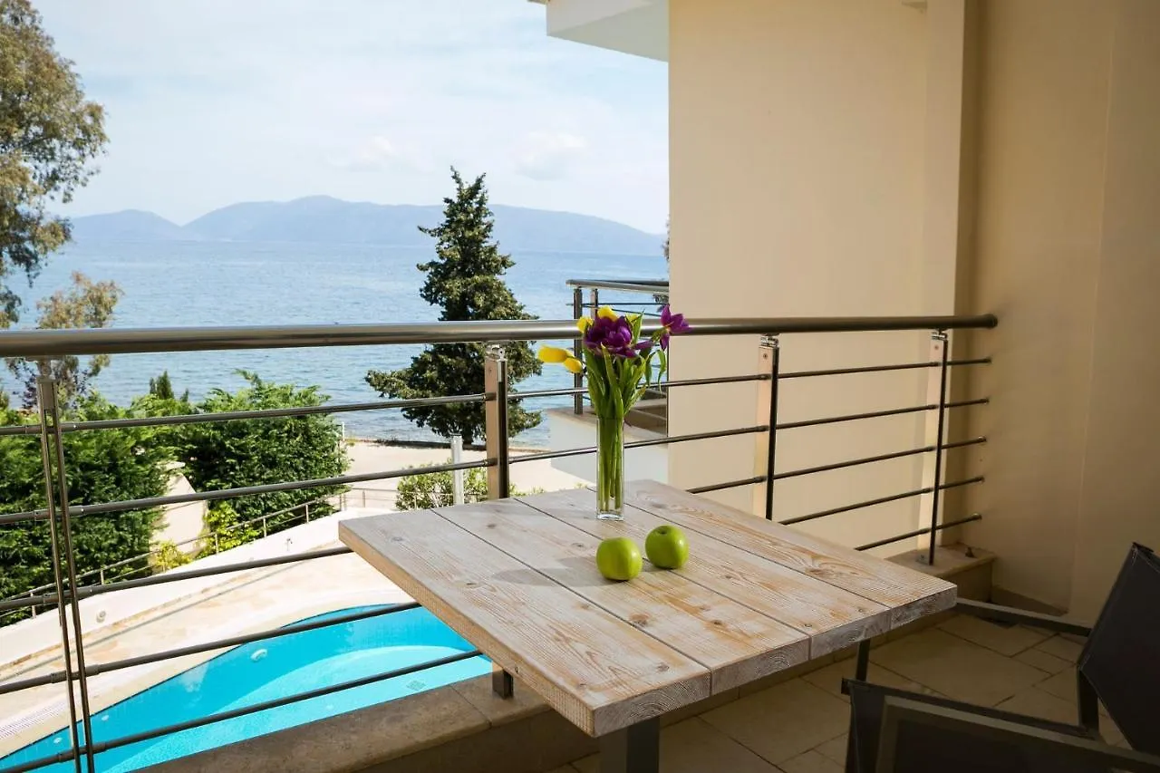 Deluxe Kefalonia Apartment Apartment Leyland 1 Bedroom Pool And Sea View Karavomilos Karavomylos Villa